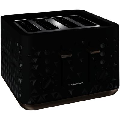 Morphy Richards 248101 Prism 4 Slice Toaster in Black